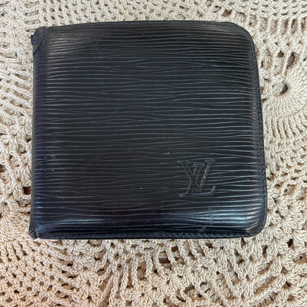 Louis Vuitton Malletier Black Wallet